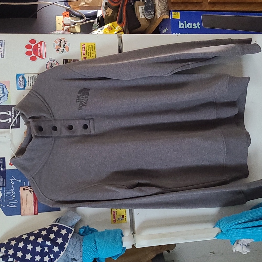 Men's 1/4 bottom fleece pull over